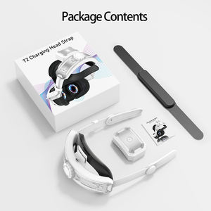 <span class=keywords><strong>Sangle</strong></span> de Tête de Recharge <span class=keywords><strong>pour</strong></span> Meta <span class=keywords><strong>Quest</strong></span> <span class=keywords><strong>2</strong></span> en Matériaux ABS et Éponge, Équipée d'une Batterie de 5200 mAh, Accessoire de Jeu VR - Product Image 5