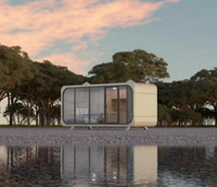 Maison préfabriquée personnalisée en conteneur extensible de 20 pieds ou 40 pieds avec cuisine, villa, logement préfabriqué, maisonnette portable, maison mobile