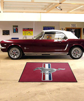 Tapis de sol personnalisé avec logo pour concessionnaires automobiles, tapis d'entrée robuste, antidérapant, grattoir à saleté, facile à nettoyer, tapis durable
