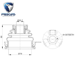 Kit di Giunti 392414459R per Parti di <span class=keywords><strong>Carrozzeria</strong></span> di Camion Europei <span class=keywords><strong>Renault</strong></span> - Product Image 3
