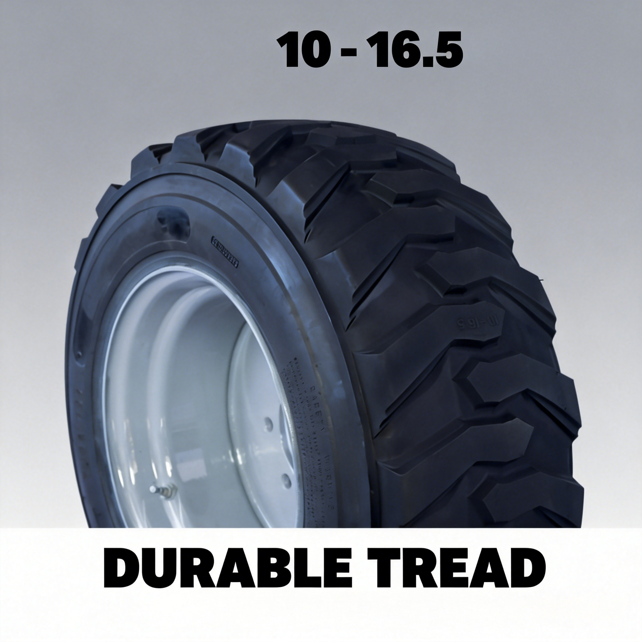 10-16.5 PU Foam Filled Tyre Flat Free Puncture Proof Tire for Boom Lift Aerial Work Platform