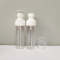 1oz 2oz 4oz Vaporisateur d'huile cosmétique vide pour le corps Vaporisateur à brume fine Bouteille en plastique PET pour parfum, visage et corps