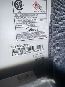 Midea 12000 BTU fréquence fixe contrôlé par application à distance <span class=keywords><strong>Portable</strong></span> ménage fenêtre électrique <span class=keywords><strong>climatiseur</strong></span> refroidissement/ventilateur/sec - Product Image 2