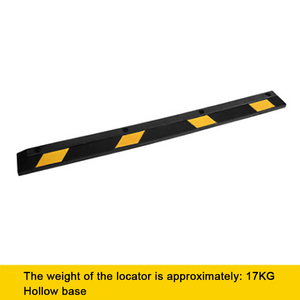 Blocco di <span class=keywords><strong>Parcheggio</strong></span> per Veicoli da 72 Pollici, Resistente, per Garage e Parcheggi, Parafango in Gomma Premium per Frenare le Ruote - Product Image 3
