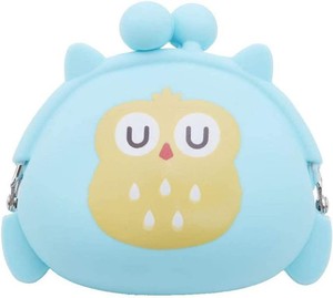 Monedero Mini con Diseño de Búho, Hebilla de Silicona, Azul, Portátil, de Pequeña Capacidad, para Auriculares, para Niños de 3+ Años - Product Image 2