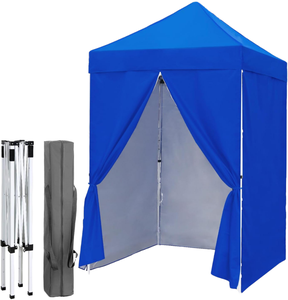 Gazebo Istantaneo EAGLE PEAK 5x5 con <span class=keywords><strong>4</strong></span> Pannelli Laterali, Tenda Pop-<span class=keywords><strong>Up</strong></span> Portatile con Borsa per il Trasporto, Leggera, Resistente all'Acqua, in Acciaio Legato, Protezione Solare - Product Image 1