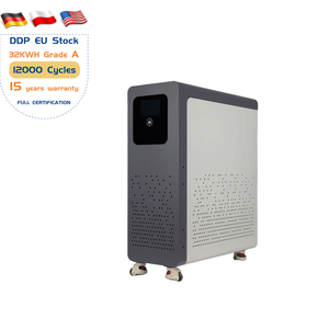 Batería LiFePO4 de 48V 16kWh 32kWh en Stock en la UE, Paquete de Baterías de 51.2V 314Ah 628Ah, Sistema de Almacenamiento de Energía Doméstico, Batería <span class=keywords><strong>Solar</strong></span> Apilable para Inversor - Product Image 2