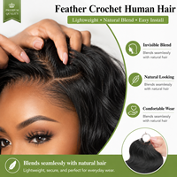 Offre Spéciale Usine : Cheveux Vietnamiens Vierges Bouclés pour Tresses au Crochet, Tresses Bohèmes, Ondulations Naturelles – Fournisseur de Cheveux Humains