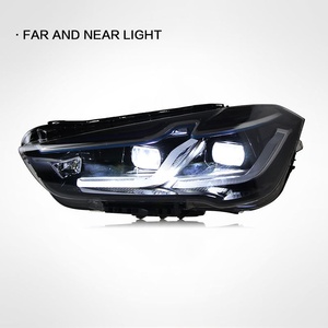 Lente LED de luz diurna con ceja azul versión Thunder, conjunto de faros de alta calidad para restauración, para X1 F48 F49 16-19 - Product Image 3