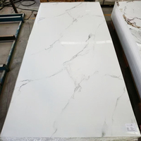 Panneau mural en PVC UV, feuille de marbre UV, imperméable, ignifuge, pour la décoration intérieure d'hôtels et de villas, vente en gros en Chine