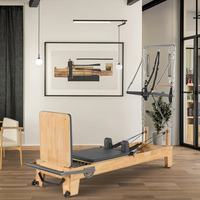 Appareil de Pilates en bois durable pour la maison et le studio, équipement de fitness et de yoga, Reformers de Pilates en gros