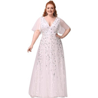 Robe de soirée sirène vintage en mousseline de soie perlée, grande taille, style européen et américain, 100 % polyester, pour demoiselle d'honneur