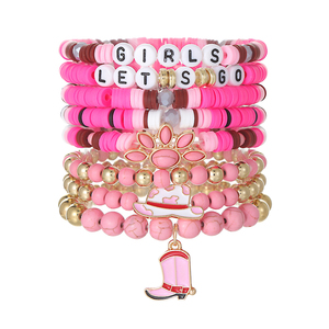 Pulseras de Cadena de Cuerda Vintage para Mujer, Pulsera Multicapa Hecha a Mano, Joyería de Amistad, Pulsera Encantadora, Regalos de Joyería - Product Image 5