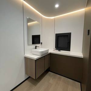 Cabines modulaires préfabriquées portables, structures en acier galvanisé écologiques, alimentées à l'énergie solaire, résistantes à l'eau, pour resorts et villas - Product Image 6