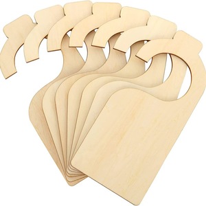 Porta DIY personalizzata appeso in legno bianco per bambini divisore eco-friendly Basswood pino per Boho vivaio - Product Image 2