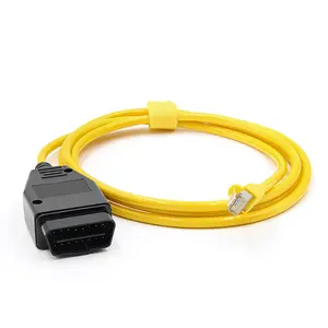 适用于B MW eNet电缆编码f系列检测电刷隐藏nvidiag enet obd电缆以太网到obd2