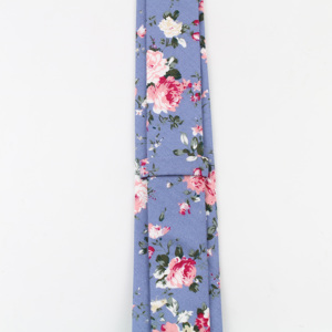 Flor de algodón corbata esqueleto Artificial lazos hombres Tulip pequeña corbata de diseñador estrella corbata Paisley - Product Image 4