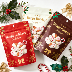 Sachet refermable personnalisé thermoscellable pour protéines en poudre, barres énergétiques, stockage alimentaire, emballage alimentaire en plastique de qualité alimentaire - Product Image 2