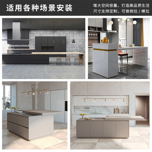 รางเลื่อนแบบยืดหดได้ Ming Xin รุ่น Heavy Duty ทำจากอลูมิเนียมอัลลอยด์ ขนาด 1200 มม. สำหรับตู้ครัวและลิ้นชัก - Product Image 5