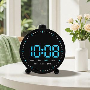 Nuevo Reloj Despertador Digital LED Moderno, Multifuncional, con Cuenta Regresiva, Pantalla de Segundos, Reloj Electrónico de Cabecera para Niños y Adultos - Product Image 2
