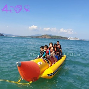 Jeux de sport nautique de haute qualité bateau de poisson à la mouche commercial <span class=keywords><strong>tube</strong></span> de flotteur bateau de banane bateau gonflable - Product Image 5