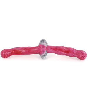 5インチファンタジーモンスター二重浸透ディルド奇妙なゴリー触手セックス玩具ソフトシリコン製 - Product Image 4