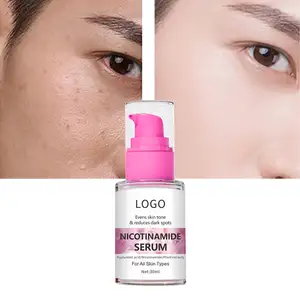 OEM Losion Wajah dengan Vitamin C dan Niacinamide Anti-Aging mencerahkan & mencerahkan krim pemutih untuk wajah