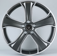Jantes forgées sur mesure 22x9.5 grises 1 pièce pour LAND ROVER RANGE ROVER V (L460)
