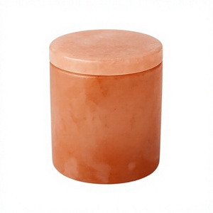 Himalayan Pink Salt Urns Himalayan Pink Salt Ash and Jars Customize Packaging OEM Wholesaler and Manufacturer From Pakistan - Product Image 1