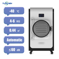 Machine de séchage alimentaire entièrement automatique PLC 4kg 5kg 6kg, lyophilisateur sous vide