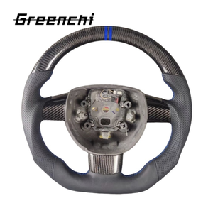 พวงมาลัยคาร์บอนไฟเบอร์แบบสามก้านทรงสปอร์ต สำหรับฟอร์ด โฟกัส รุ่นปรับแต่งพิเศษ ไม่มีถุงลมนิรภัย - Product Image 5