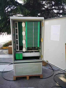 Outdoor Fiber Cabinet for FTTH 96/144/288/576 Cores Patch 4G/3G/<b>IP</b> Network Compatible 1 Year - Product Image 2
