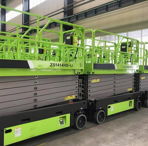 Plateforme de travail aérienne ZS1414HDS, dispositif de levage électrique à pleine hauteur pour travaux en hauteur intérieurs et extérieurs - Product Image 5
