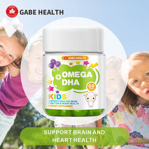 Gummies de vitamines Omega + DHA pour enfants et tout-petits, sans gluten et faibles en sucre, complément nutritionnel pour le bien-être quotidien - Product Image 6