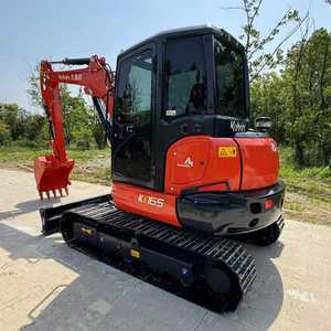 Excavatrices hydrauliques Kubota Kx165, mini-excavatrice de 6 tonnes KX165 avec pince, en stock, à vendre - Product Image 3