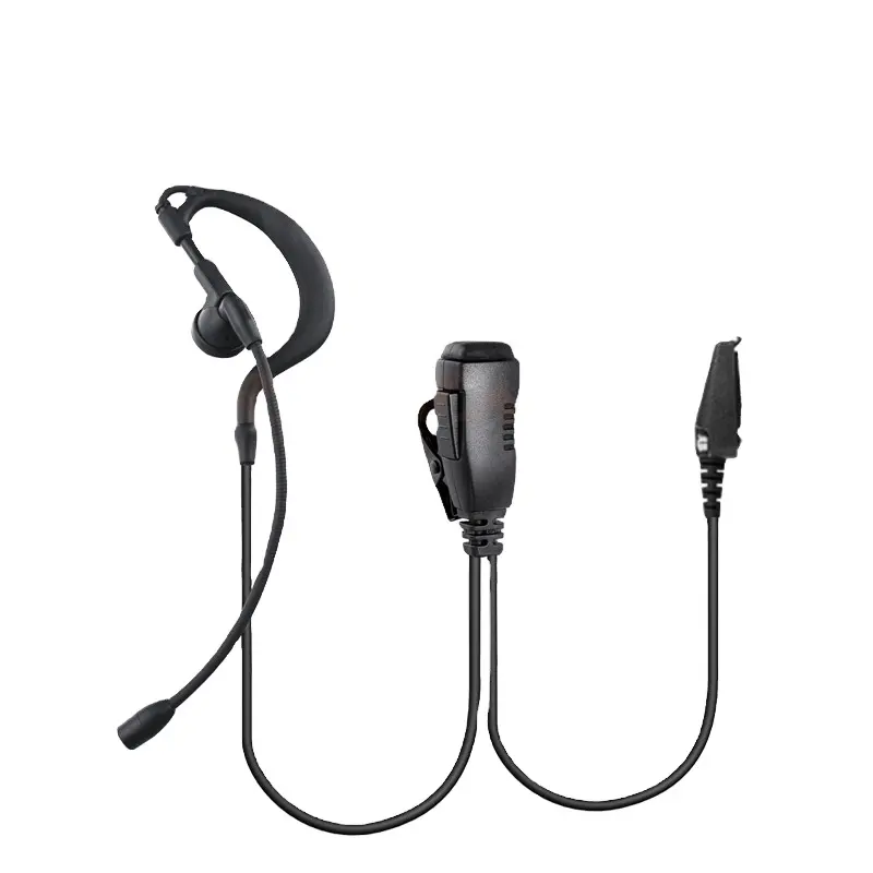 Single ear radio earpiece G hook earpiece For Sepura SC20 STP8000/9000 radio