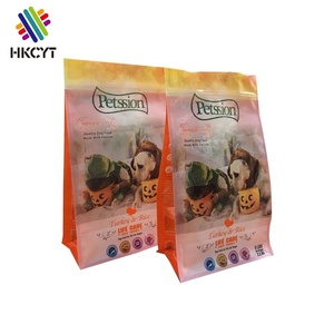 Custom Printing Large Flat Bottom <b>Pet</b> Food Packaging Plastic Bag for Dog Food - Product Image 1