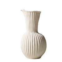 Vase en céramique de style européen moderne, motif coquillage, texture givrée, pour fleurs séchées hydroponiques, créatif, pour table de mariage