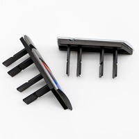 Pour BMW E46 X1 X2 X3 X4 X5 X6 F48 G01 E84 E83 F39 F30 M Logo 3D ABS Styling automobile Emblème de calandre avant Décoration Accessoires