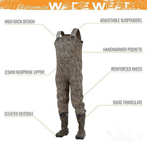 TOPIND Aves de caza impermeables de neopreno con botas de goma aisladas - Product Image 4