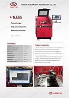 Machine d'équilibrage dynamique haute vitesse pour turbocompresseurs NANTAI NT-D6 avec garantie d'un an, équipement de test automatique haute précision