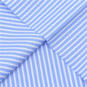 Skygen 100% Tinh Khiết Bông Sọc Dệt Vải Cho Áo Sơ Mi Ăn Mặc Hàng May Mặc Dệt May Và Vải Giá Rẻ Trực Tuyến Dệt Vải - Product Image 3