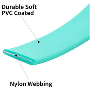 Accesorios para mascotas de alta calidad, correas de goma para perros, impermeables, para caminar al aire libre, correa de plástico de PVC personalizada para perros - Product Image 3