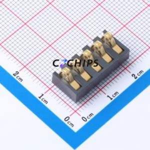 BC-45-5PD475F Button & Strip Battery Connector SMD Connector Gold -40℃~+85 - Product Image 1