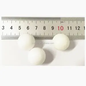 ลูกบอลอะลูมิเนียมออกไซด์ความแม่นยำสูง8มม. 9มม. 10มม. Al2O3ลูกบอลเซรามิก