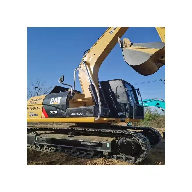 Escavadeira hidráulica CAT312D Escavadeira usada 12ton Escavadeira tipo lagartas CAT 312D CATERPILLAR 312 HOT SALE cat 313 315 320 324 325