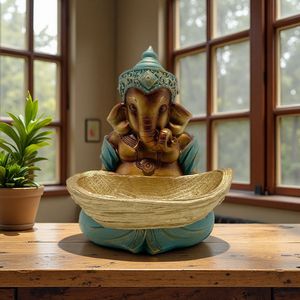 Estatua de Buda tailandés y elefante Ganesha, escultura para decoración de jardín, adorno para paisajismo exterior, forma de elefante - Product Image 3