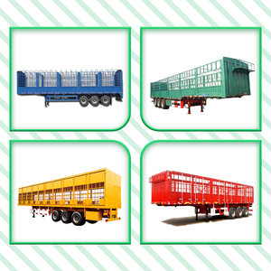 Semirremolque de Plataforma con Barandas para Transporte de Animales y Carga de 60/80/100 Toneladas, 3 Ejes, Alta Calidad, Venta Caliente - Product Image 5