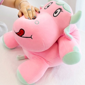 多機能ポータブル子供キッズトラベルカー漫画動物枕毛布 - Product Image 2