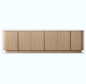 RH-Mueble de almacenamiento para sala de estar de madera maciza de estilo americano - Product Image 6